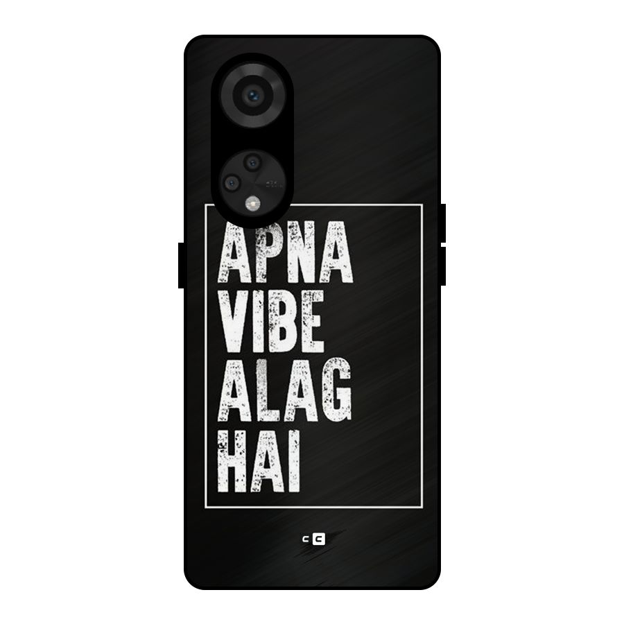 Apna Vibe Metal Back Case for Reno8 T 5G