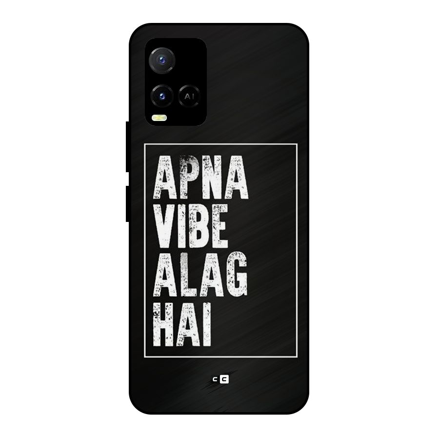 Apna Vibe Metal Back Case for Vivo Y21