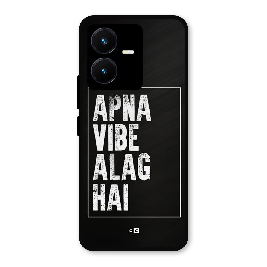 Apna Vibe Metal Back Case for Vivo Y22
