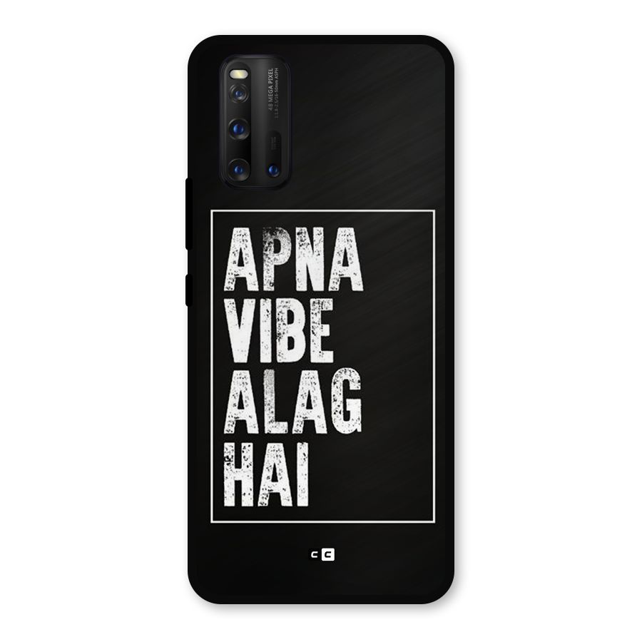 Apna Vibe Metal Back Case for iQOO 3