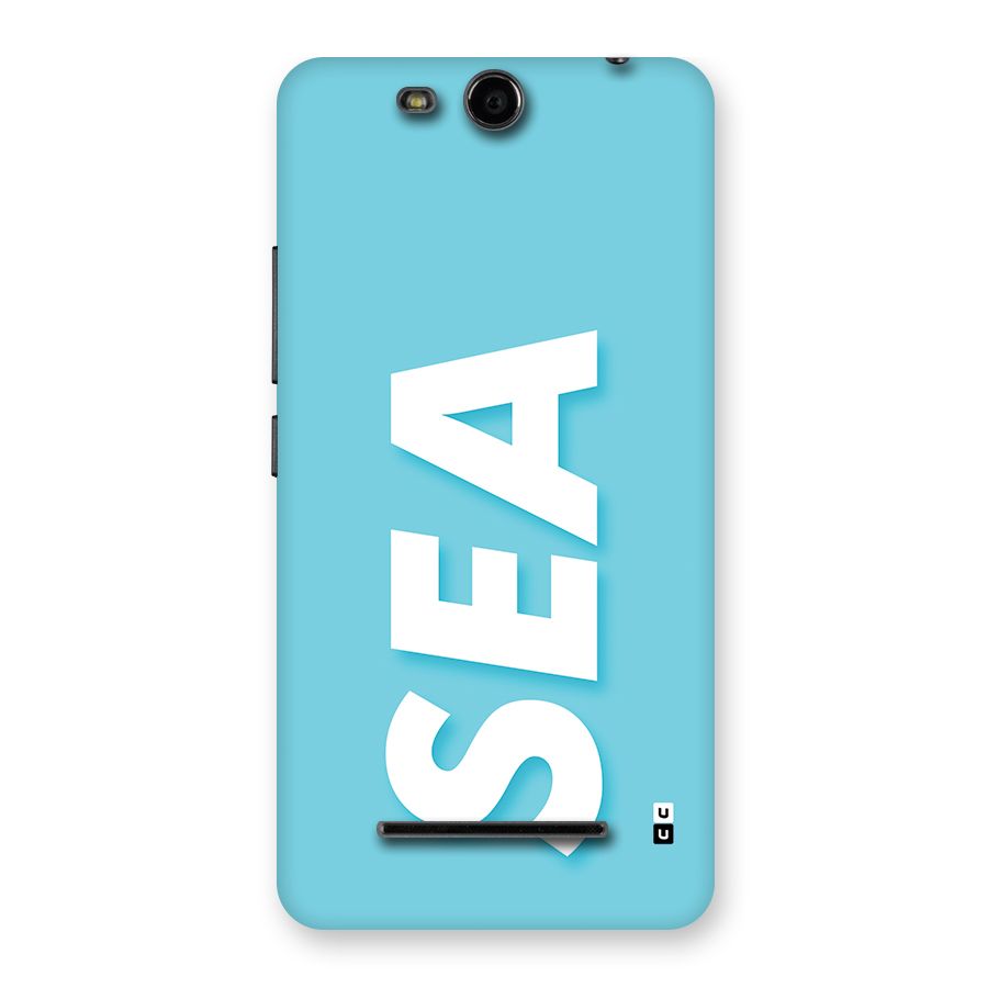 Aqua Sea Back Case for Canvas Juice 3 Q392