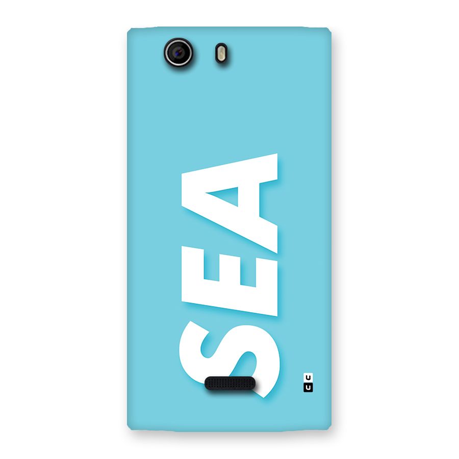 Aqua Sea Back Case for Canvas Nitro 2 E311