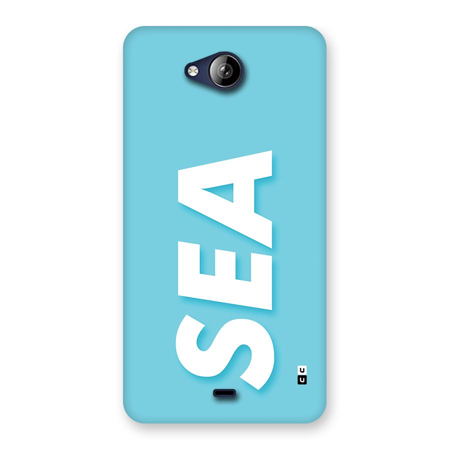 Aqua Sea Back Case for Canvas Play Q355