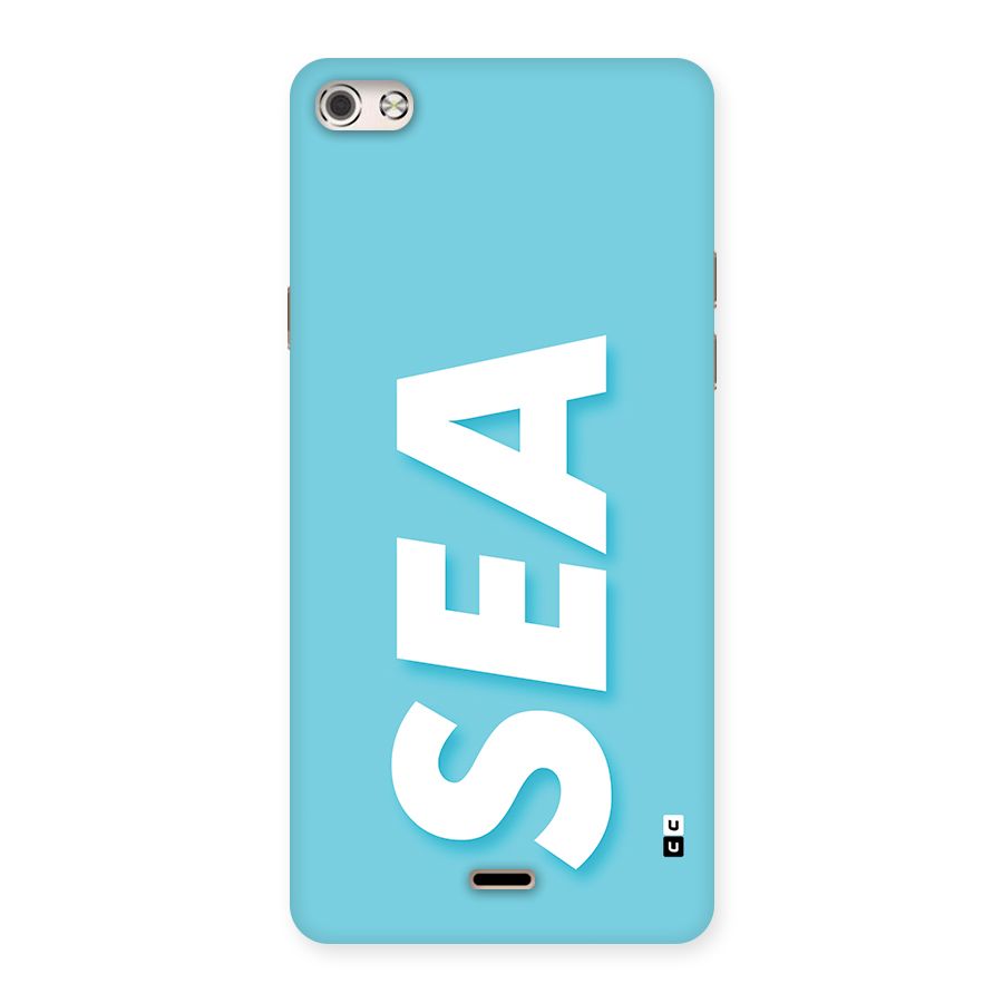 Aqua Sea Back Case for Canvas Silver 5