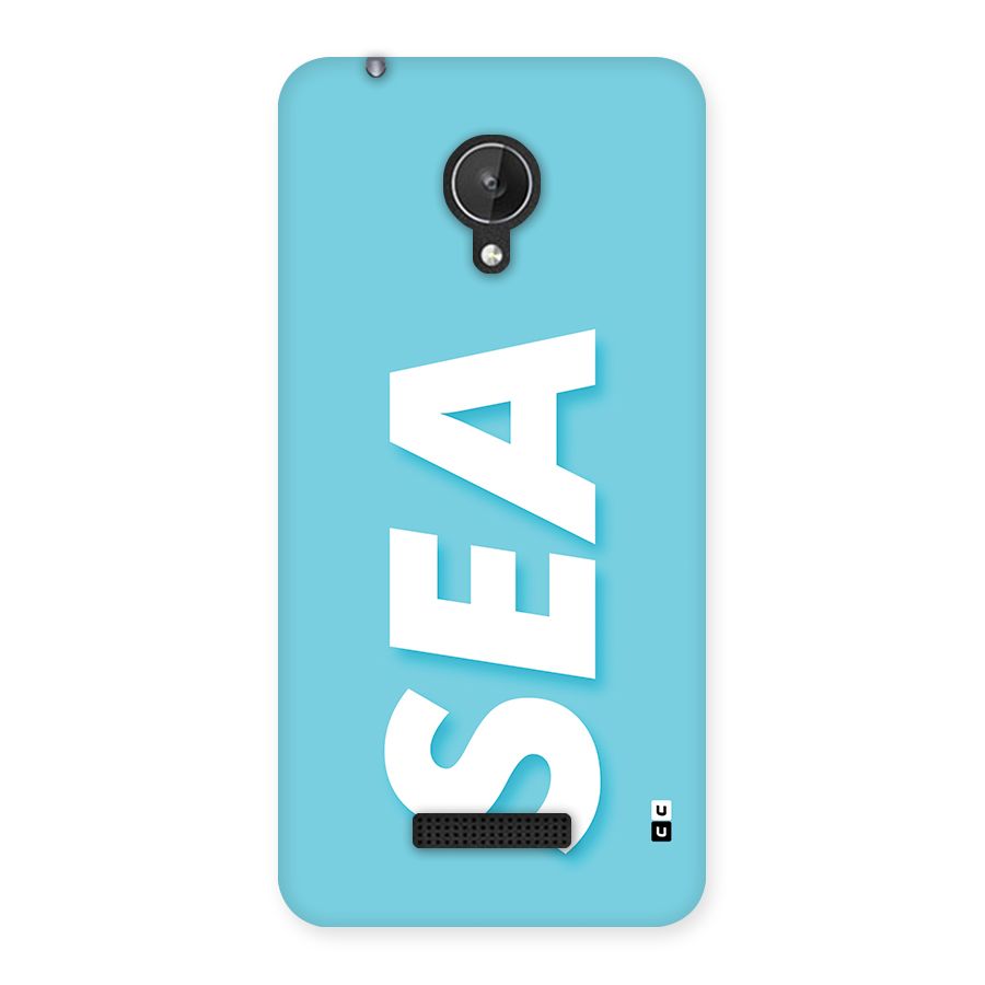 Aqua Sea Back Case for Canvas Spark Q380
