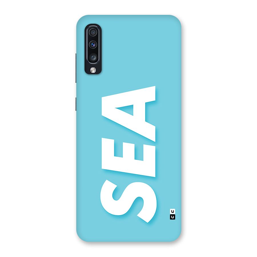 Aqua Sea Back Case for Galaxy A70