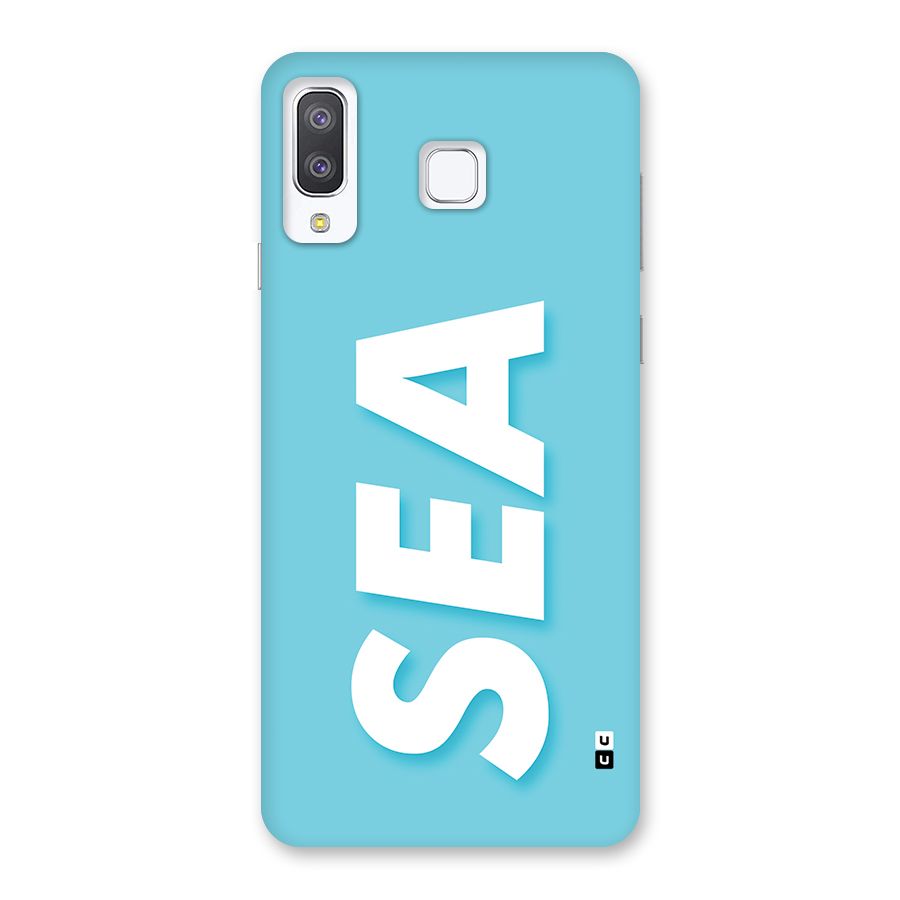 Aqua Sea Back Case for Galaxy A8 Star