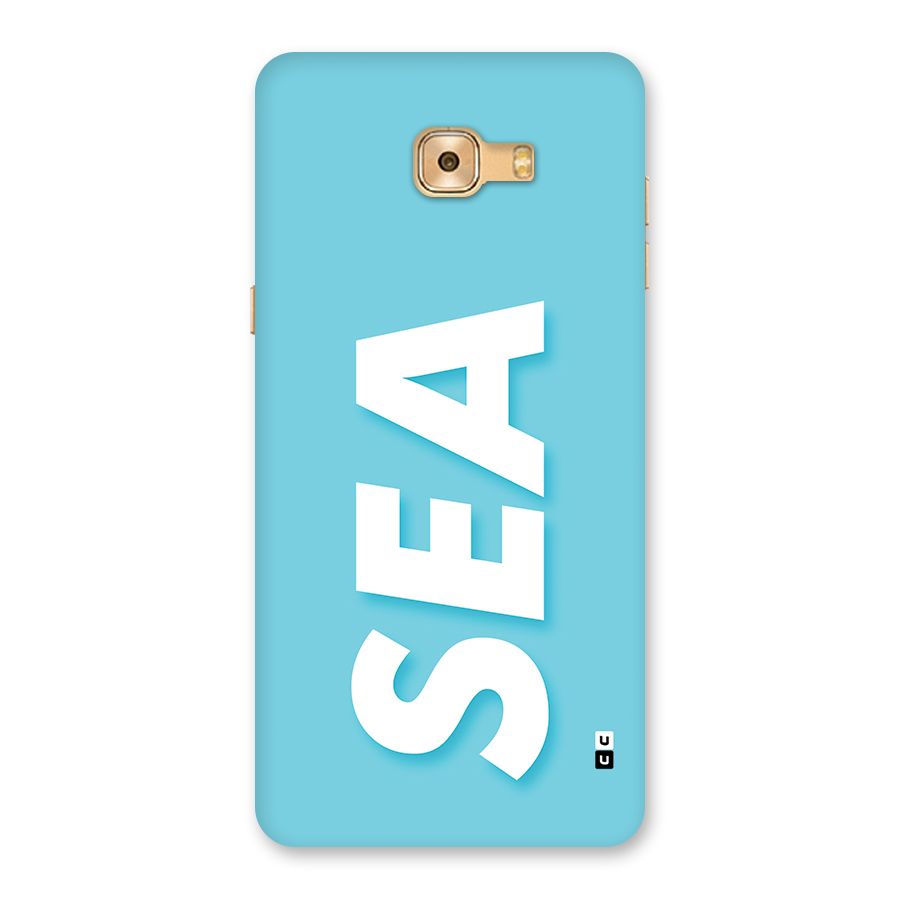 Aqua Sea Back Case for Galaxy C9 Pro