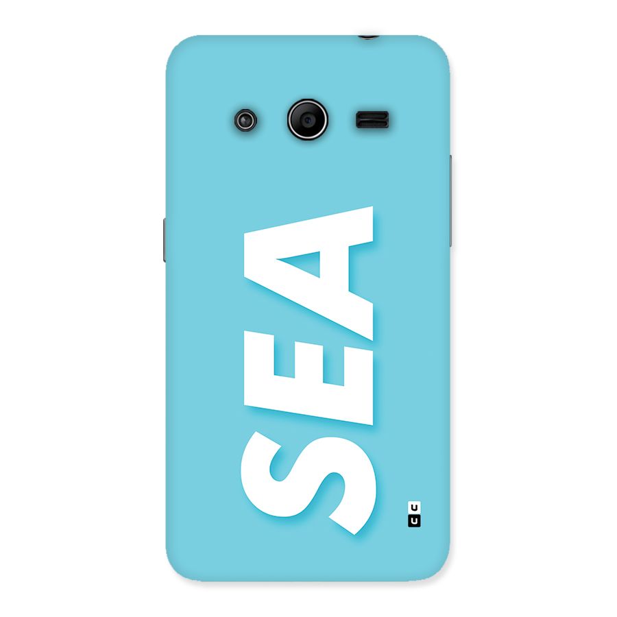 Aqua Sea Back Case for Galaxy Core 2