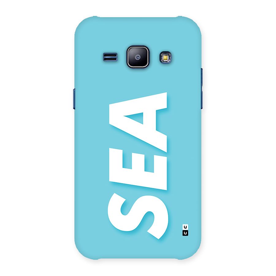 Aqua Sea Back Case for Galaxy J1