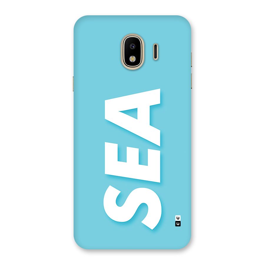 Aqua Sea Back Case for Galaxy J4