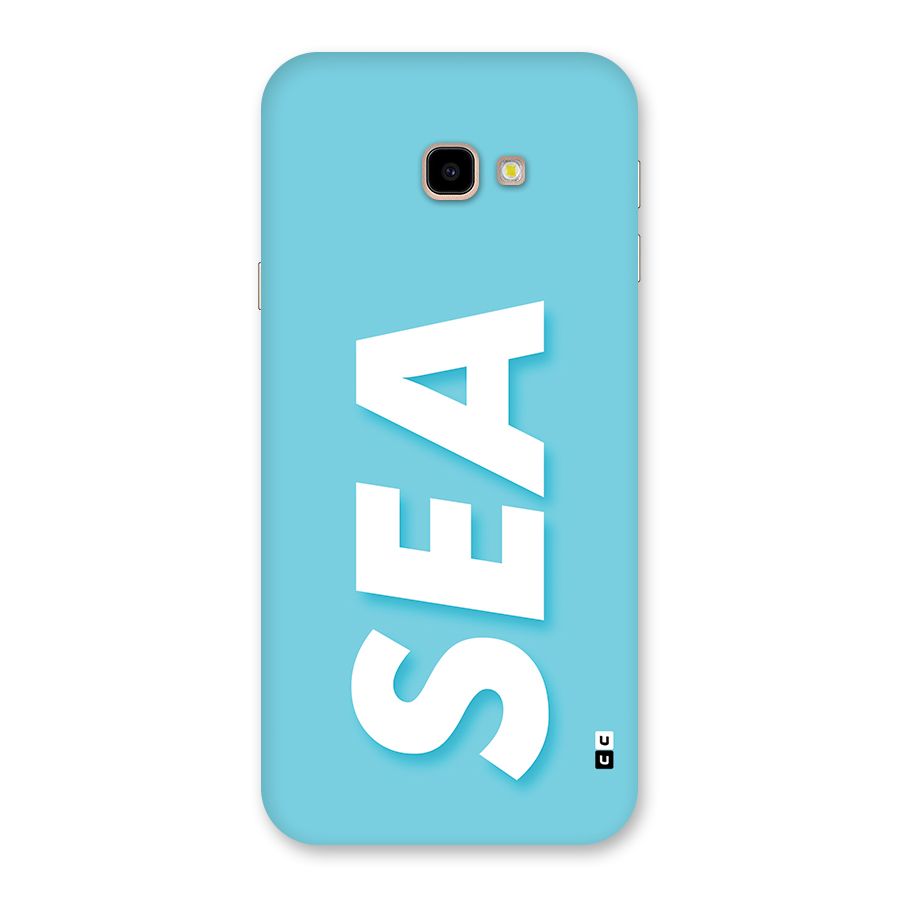Aqua Sea Back Case for Galaxy J4 Plus