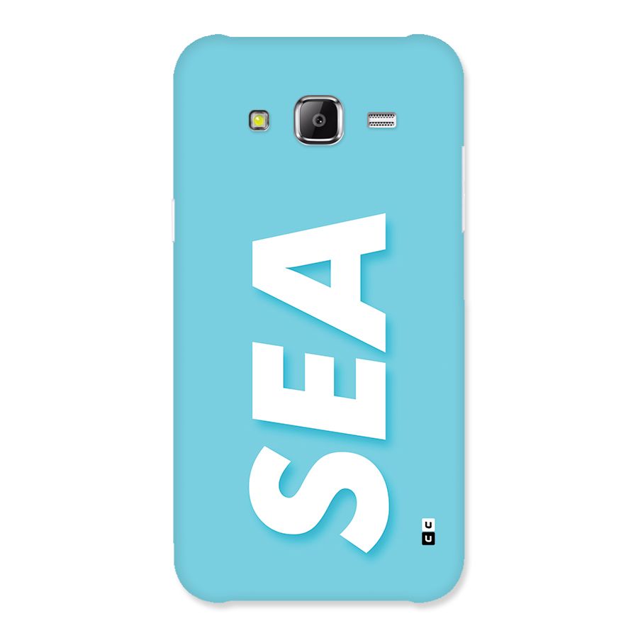 Aqua Sea Back Case for Galaxy J5