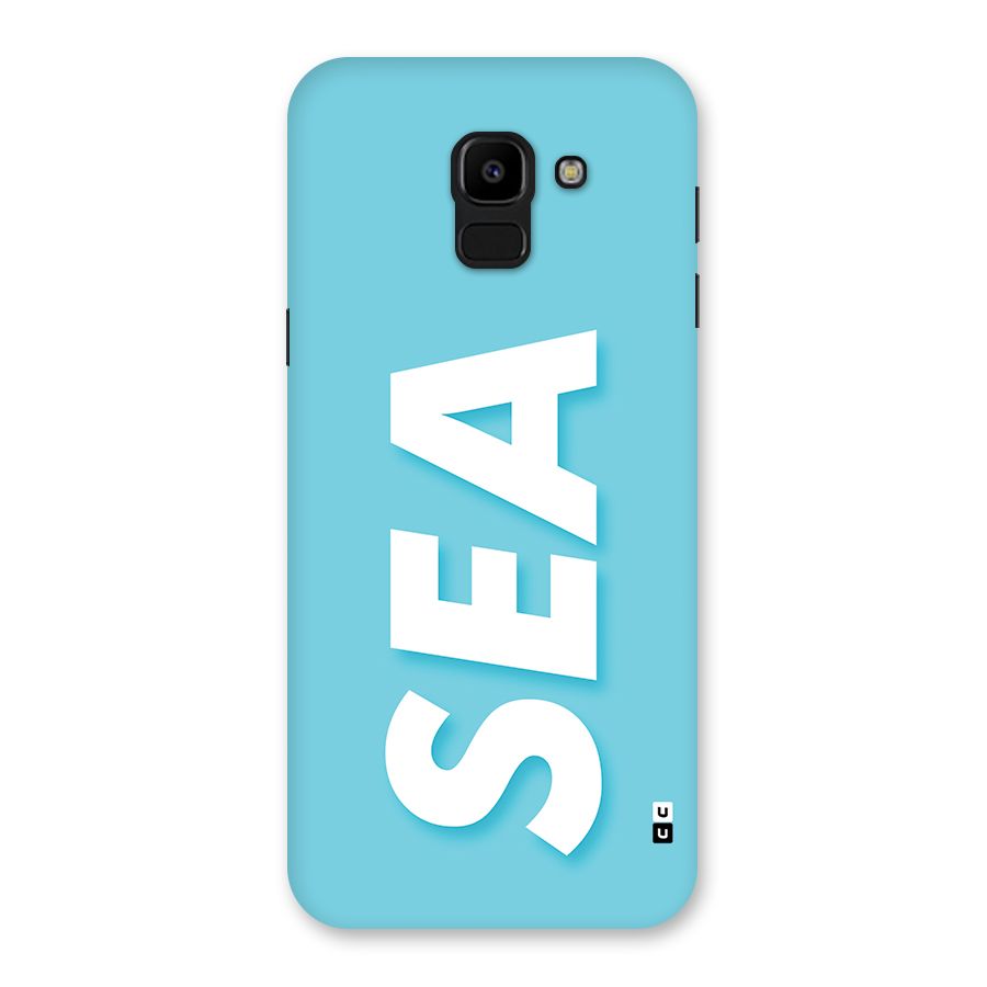 Aqua Sea Back Case for Galaxy J6
