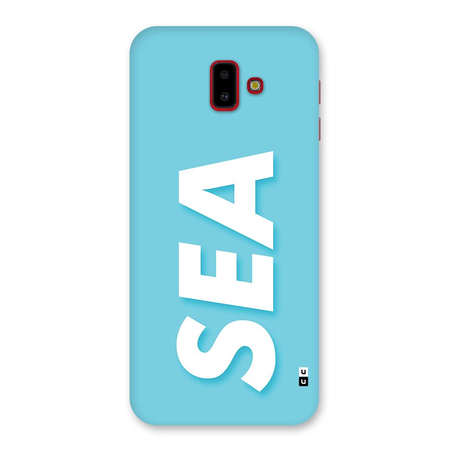Aqua Sea Back Case for Galaxy J6 Plus