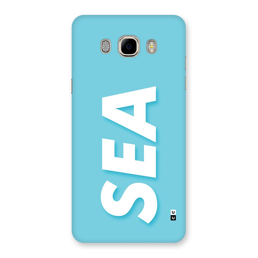 Aqua Sea Back Case for Galaxy J7 2016