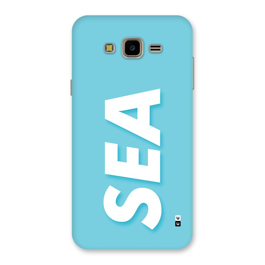 Aqua Sea Back Case for Galaxy J7 Nxt