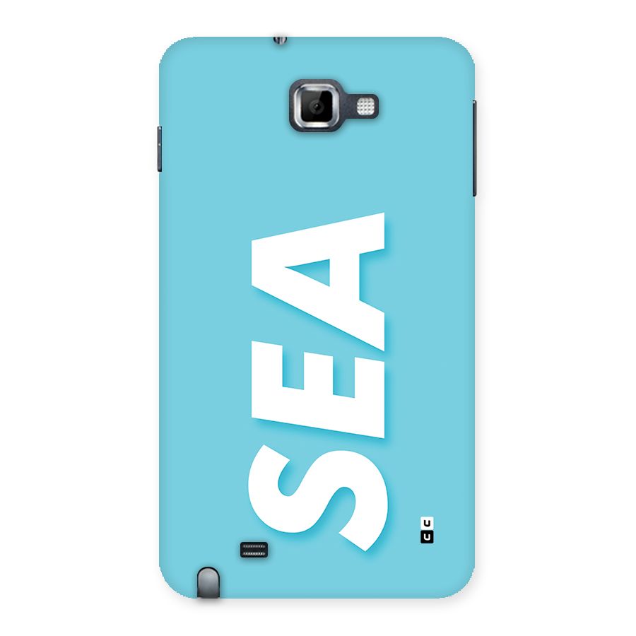 Aqua Sea Back Case for Galaxy Note