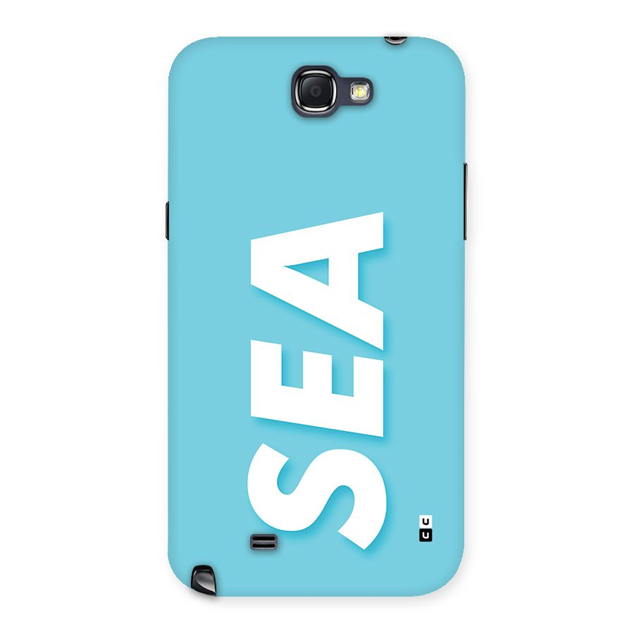 Aqua Sea Back Case for Galaxy Note 2