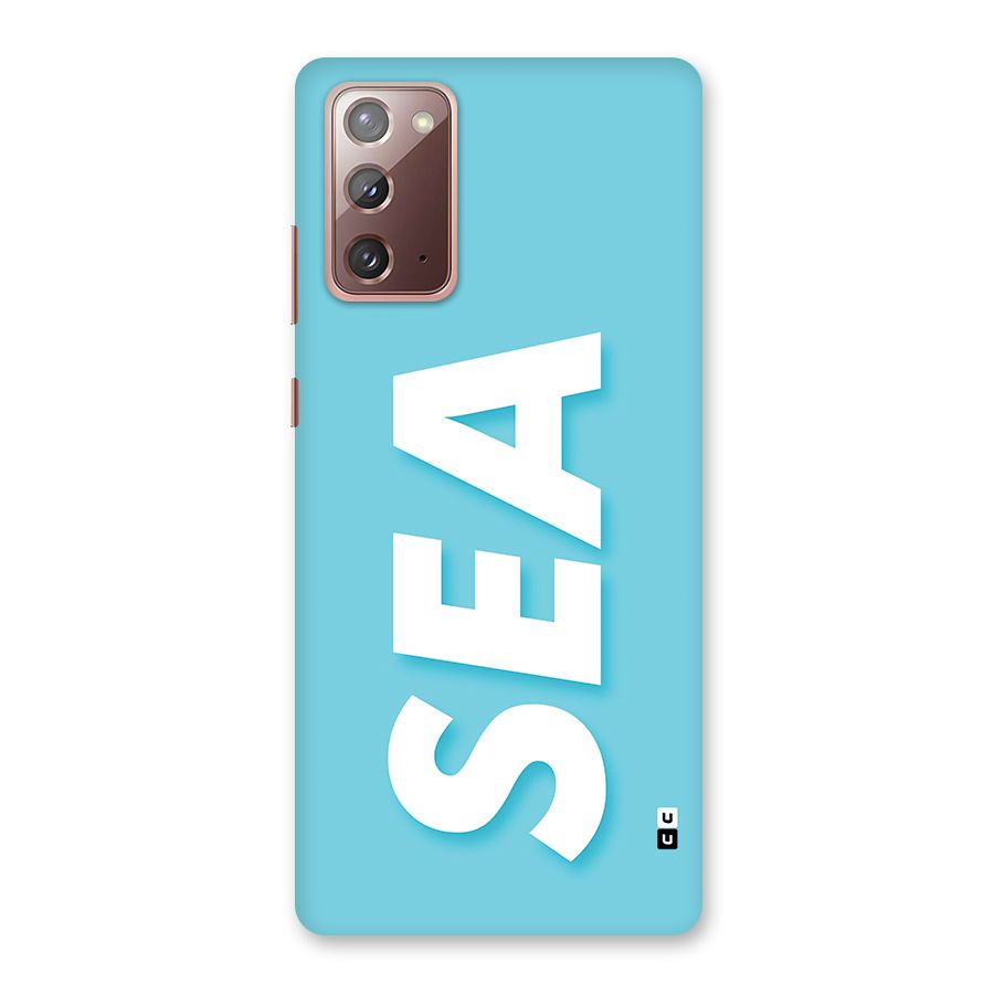 Aqua Sea Back Case for Galaxy Note 20