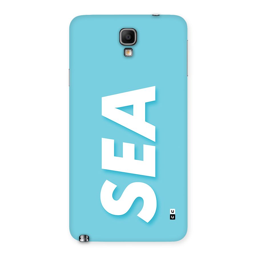 Aqua Sea Back Case for Galaxy Note 3 Neo