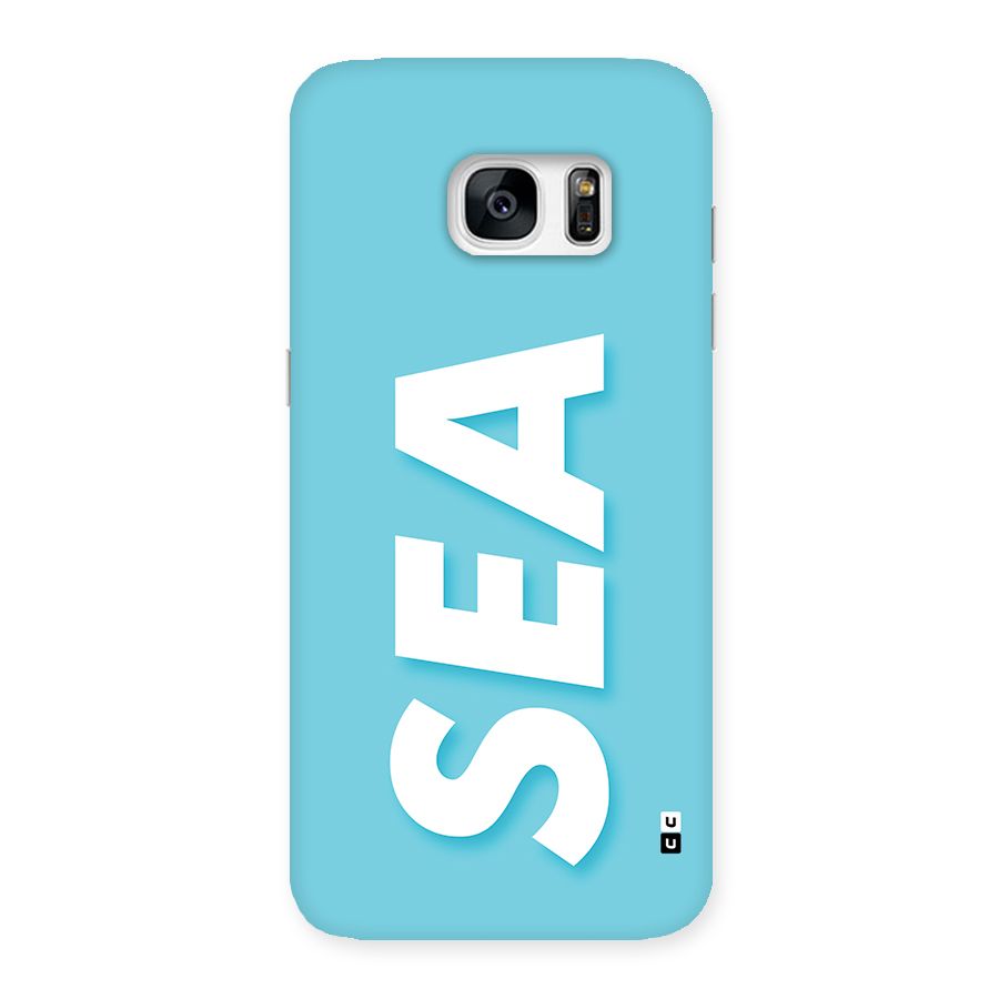 Aqua Sea Back Case for Galaxy S7 Edge
