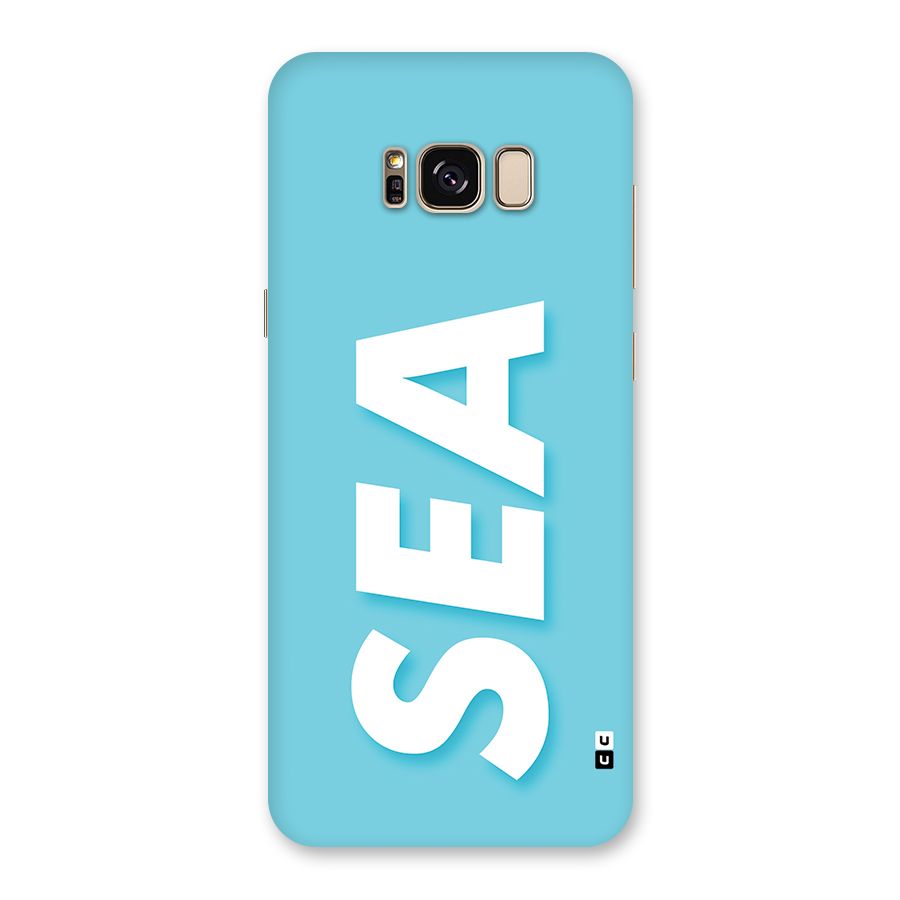 Aqua Sea Back Case for Galaxy S8 Plus