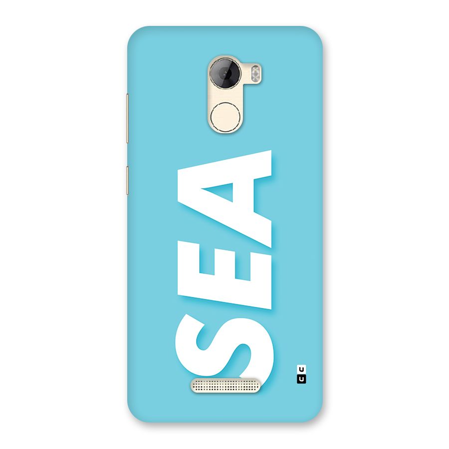Aqua Sea Back Case for Gionee A1 LIte