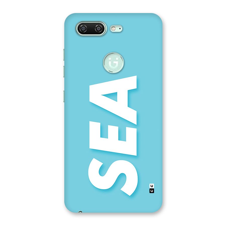 Aqua Sea Back Case for Gionee S10