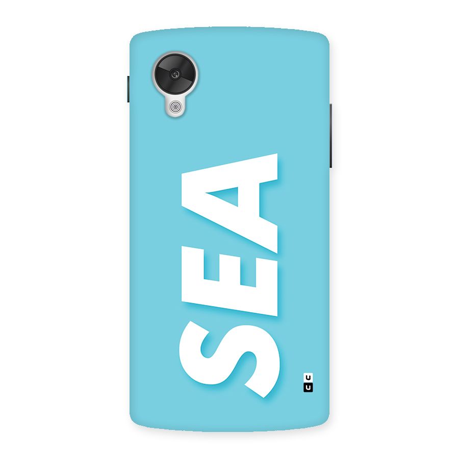 Aqua Sea Back Case for Google Nexus 5