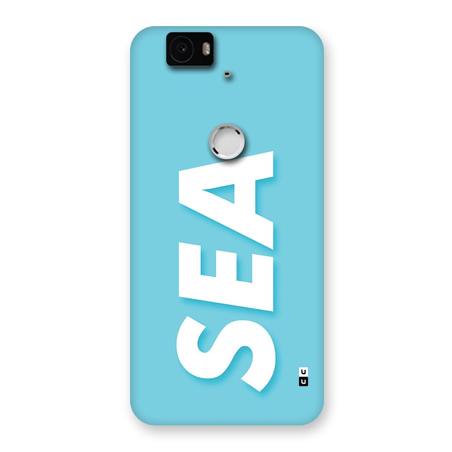 Aqua Sea Back Case for Google Nexus 6P