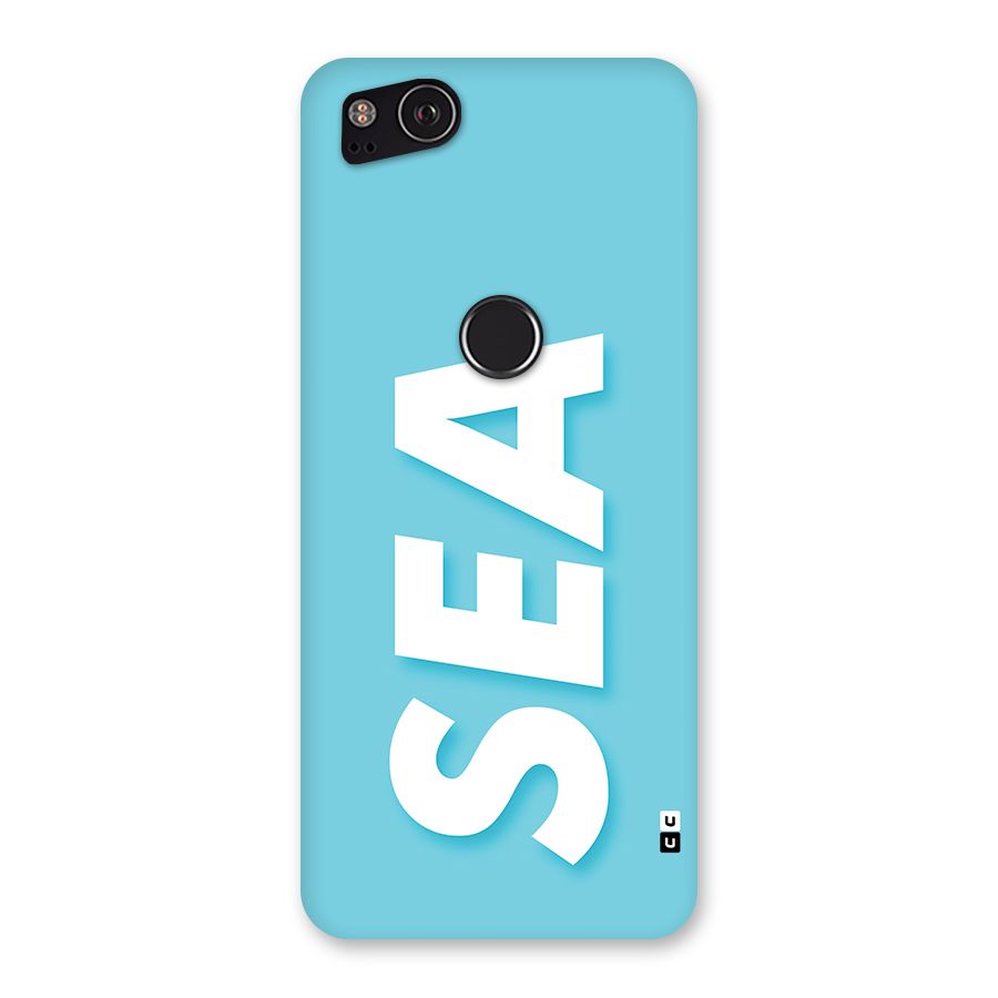 Aqua Sea Back Case for Google Pixel 2