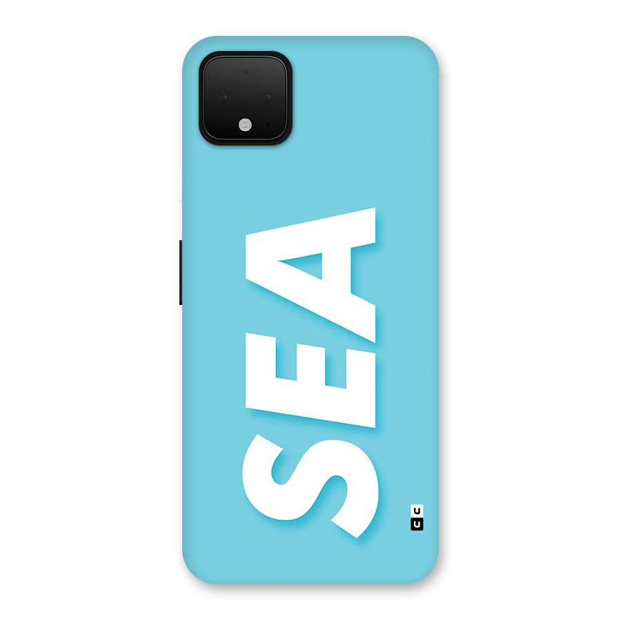 Aqua Sea Back Case for Google Pixel 4 XL