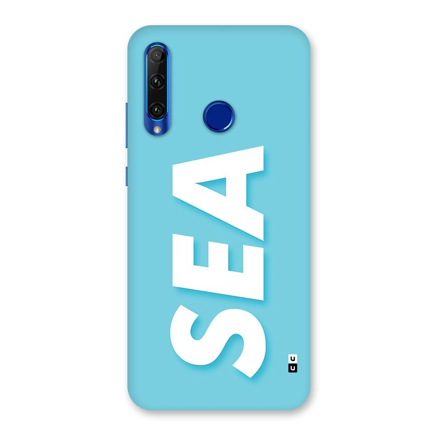 Aqua Sea Back Case for Honor 20i
