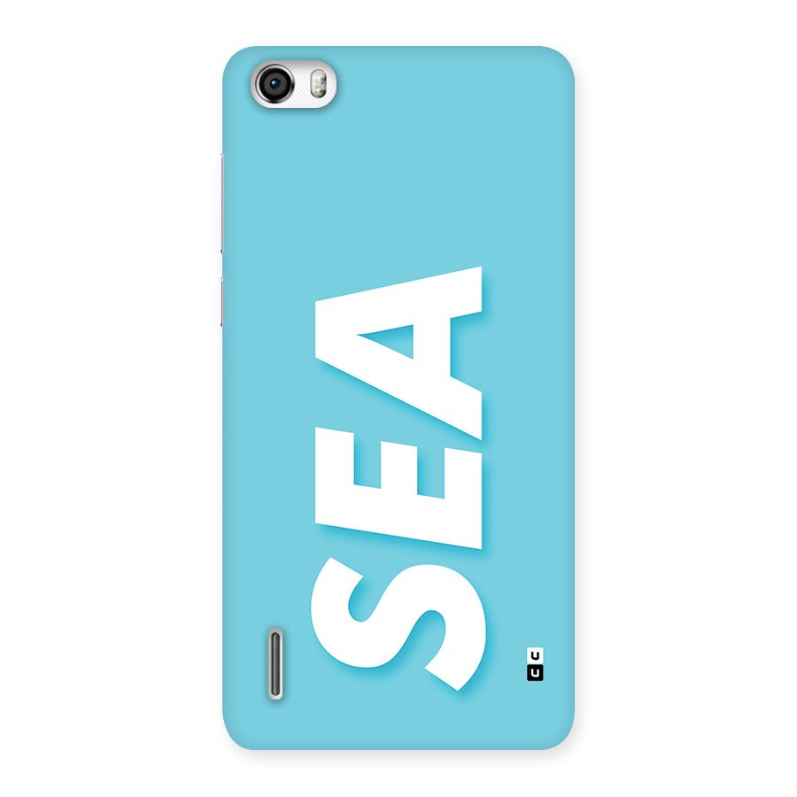 Aqua Sea Back Case for Honor 6
