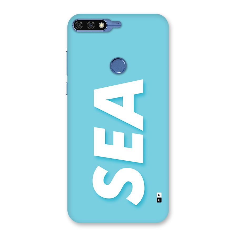 Aqua Sea Back Case for Honor 7C