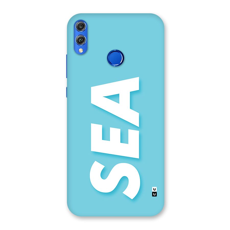 Aqua Sea Back Case for Honor 8X