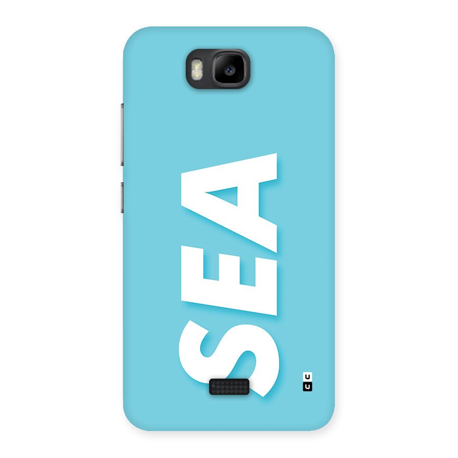 Aqua Sea Back Case for Honor Bee