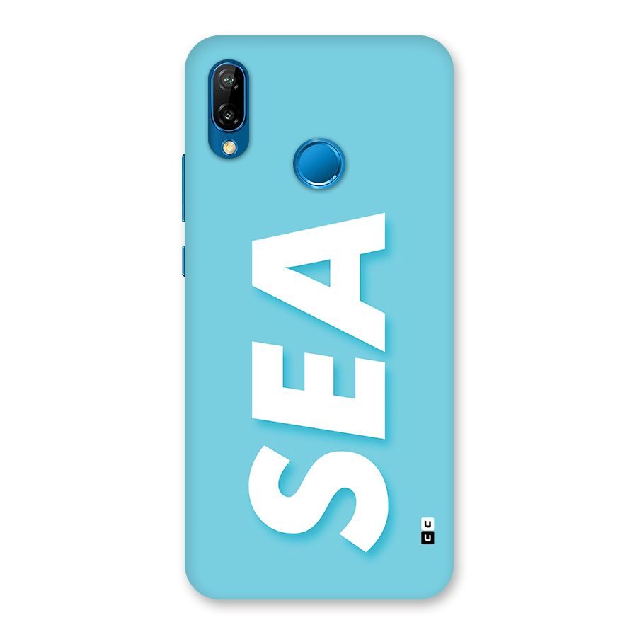 Aqua Sea Back Case for Huawei P20 Lite