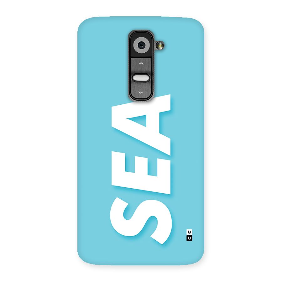 Aqua Sea Back Case for LG G2