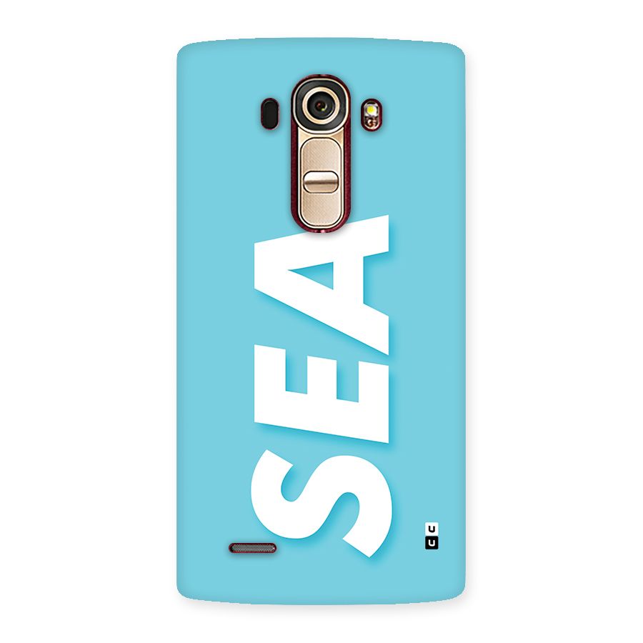 Aqua Sea Back Case for LG G4