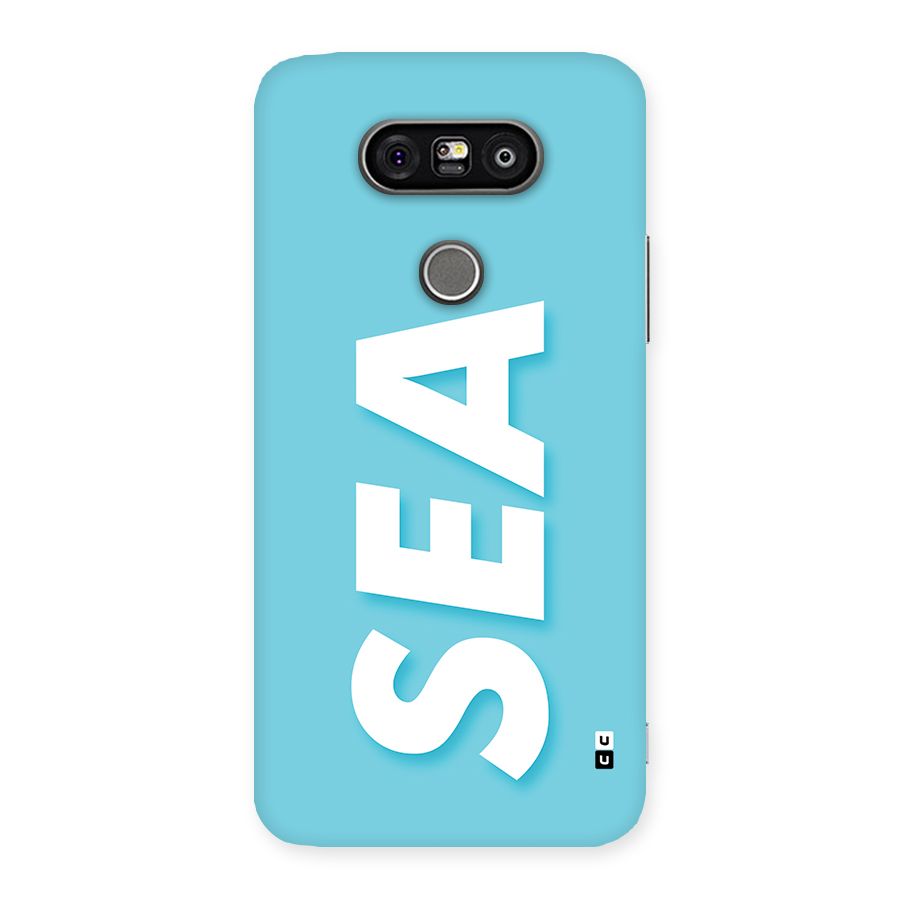 Aqua Sea Back Case for LG G5