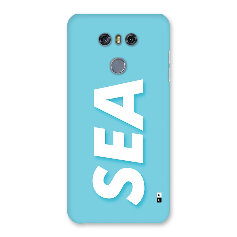 Aqua Sea Back Case for LG G6