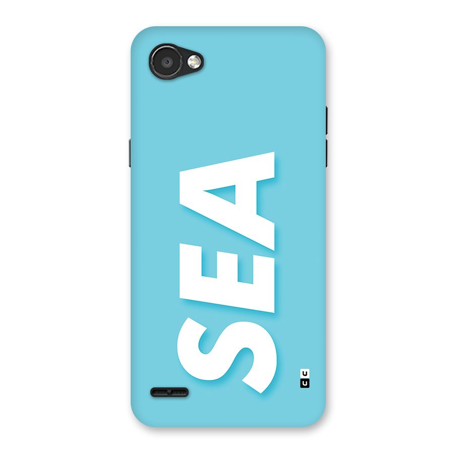 Aqua Sea Back Case for LG Q6