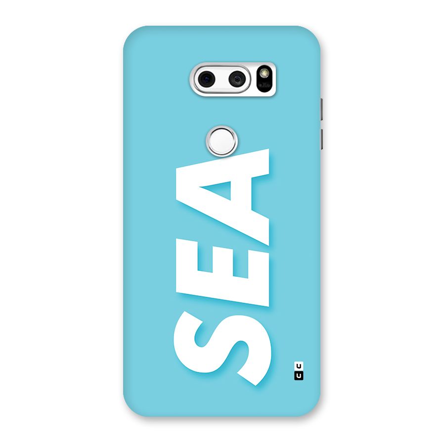 Aqua Sea Back Case for LG V30