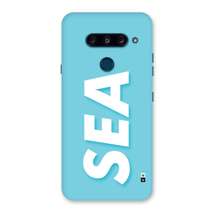 Aqua Sea Back Case for LG  V40 ThinQ