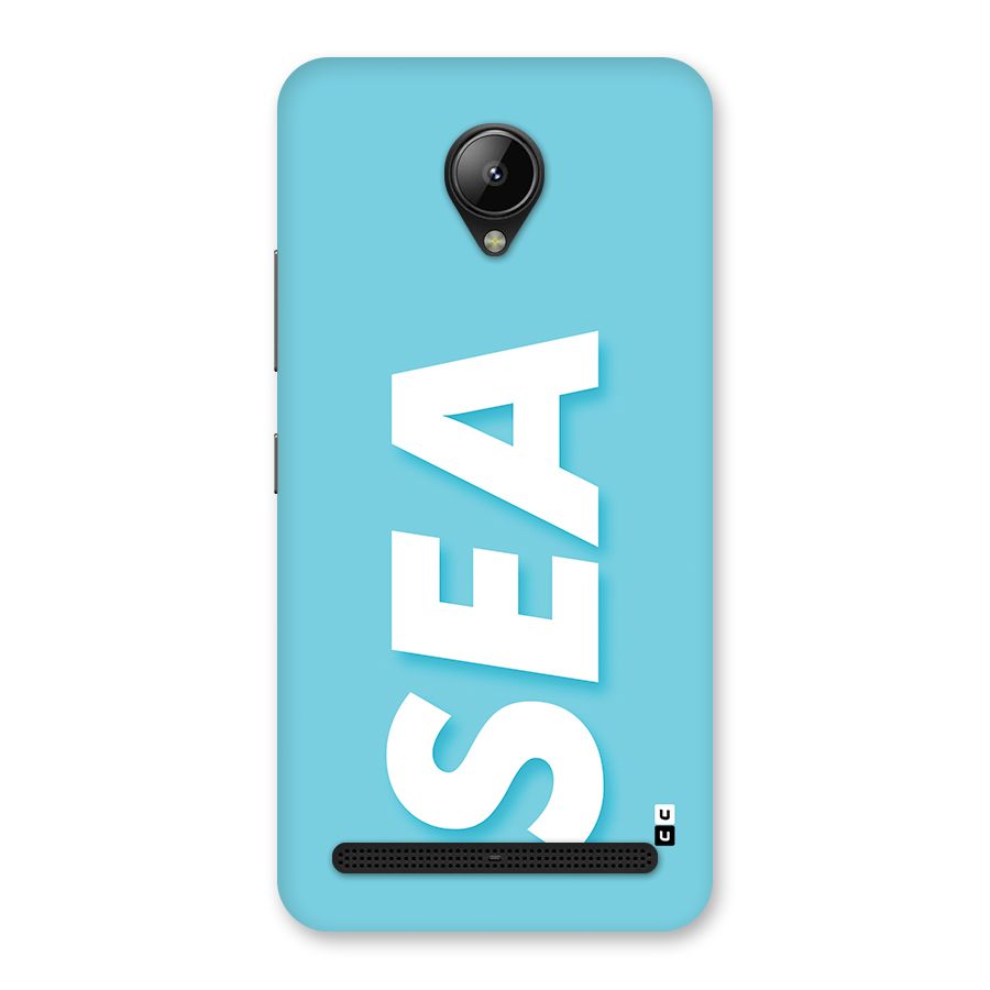 Aqua Sea Back Case for Lenovo C2