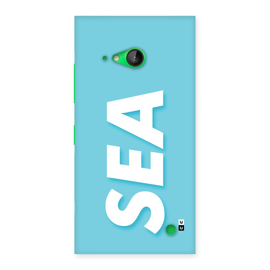 Aqua Sea Back Case for Lumia 730