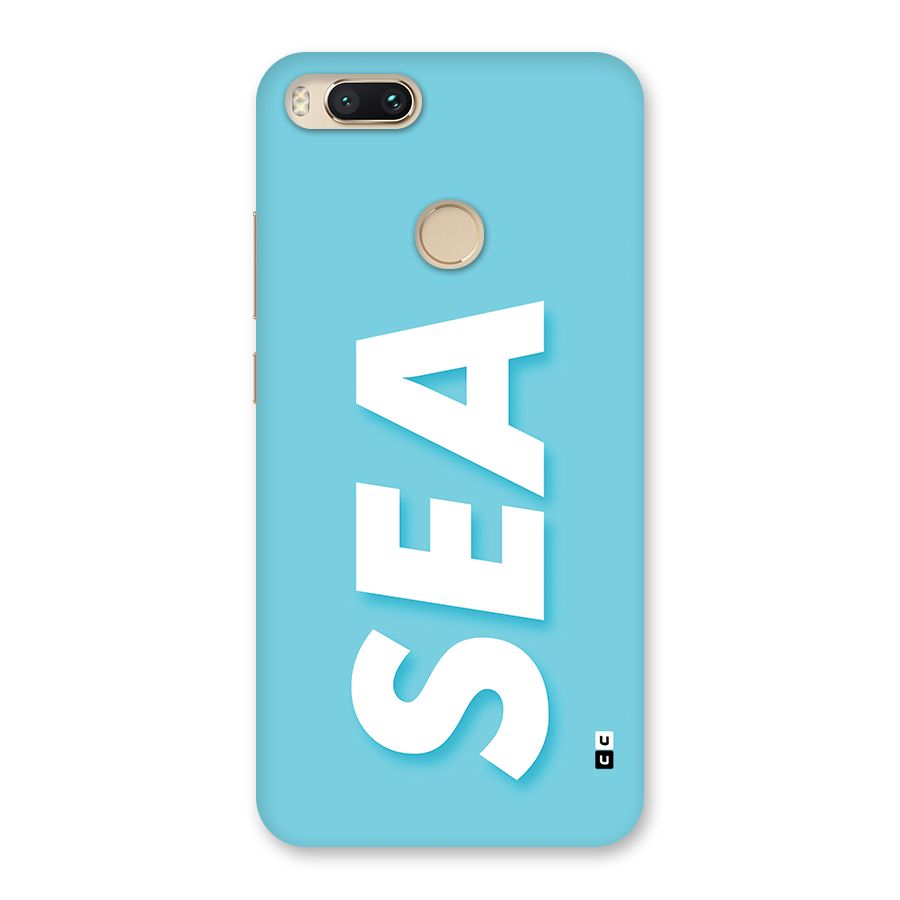 Aqua Sea Back Case for Mi A1