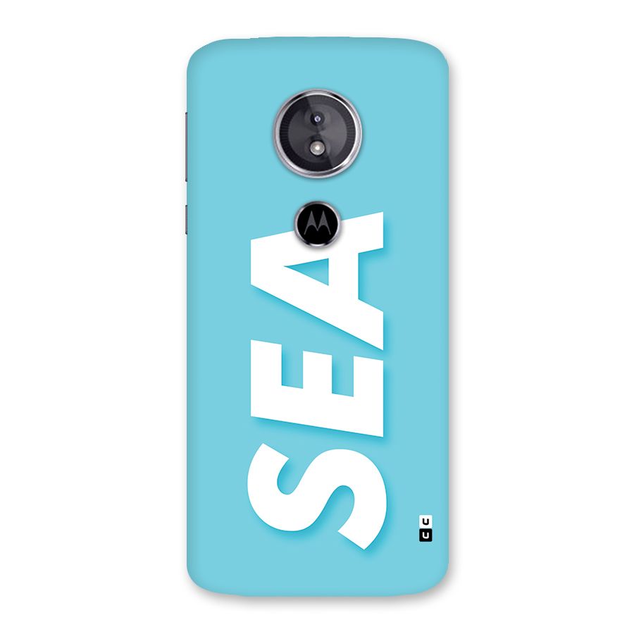 Aqua Sea Back Case for Moto E5